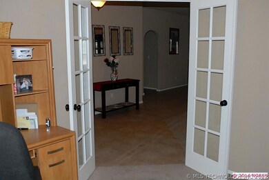 Office looking out into Entry