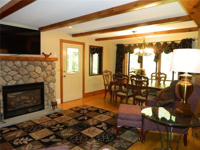 Open to the dining area.