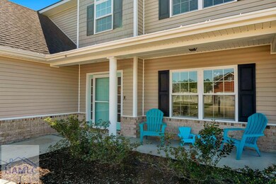 Covered front porch