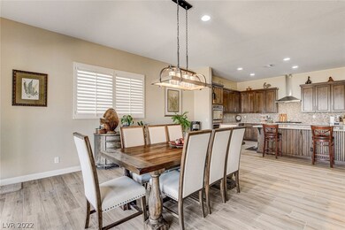 Living room/dining area combined.