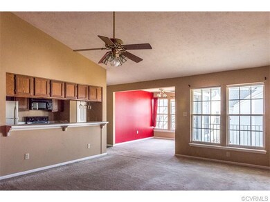 Living Room with View toward Dining Room