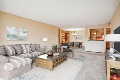 Staged living & Dining Rooms  & view of kitchen