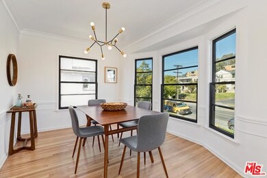 Dining Room With bay windo