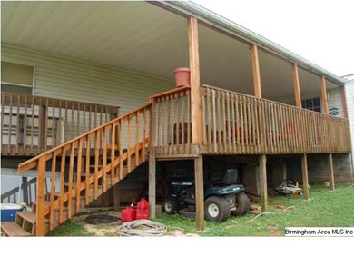 Huge covered deck