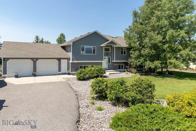 Front view of house with over-sized 2 car garage,