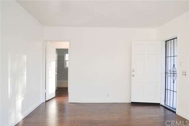 This is the living room with new flooring.