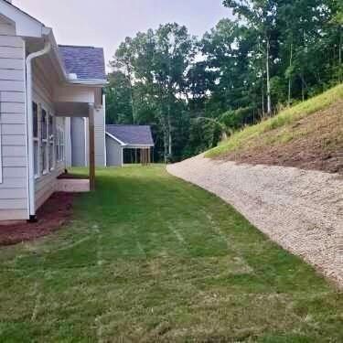 Landscaped Back Yard