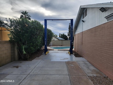 Lift and South Side of House