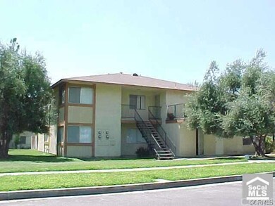 Front of apartment