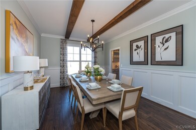 Photos of a Hartford II model home in another Eagl