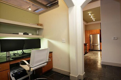 Built-in home office private area in condo