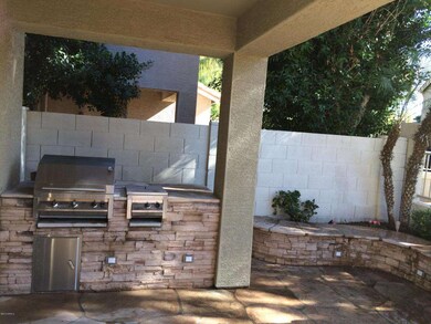 Built-in BBQ