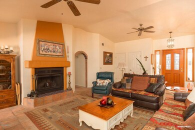 Living area liooking toward entry