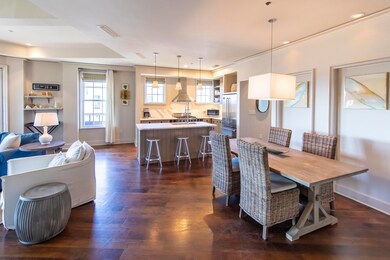 Oversized Living and Dining Area
