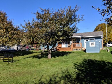 Back of home on lot behind