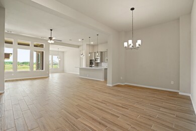 Bright open floor plan