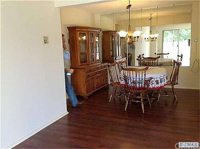 Dining room view from living room
