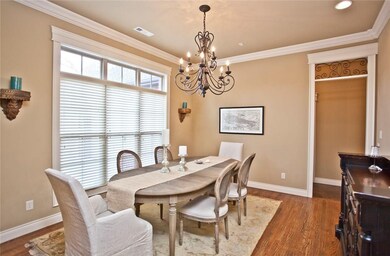 Formal Dining with transom accents