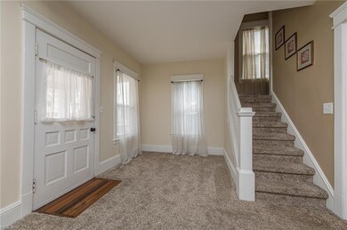 Front door view from Livingroom.