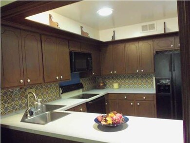 Kitchen with tunnel light, refrigerator conveys