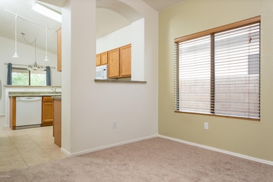 Family Room into Kitchen
