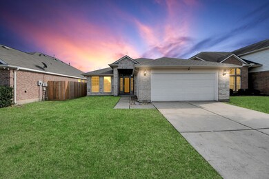 Home looks stunning at night!