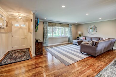 Entry Foyer & Family Room