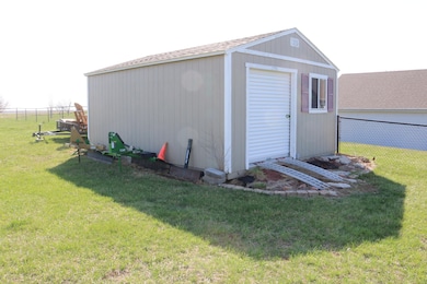 garden shed with power to the outside