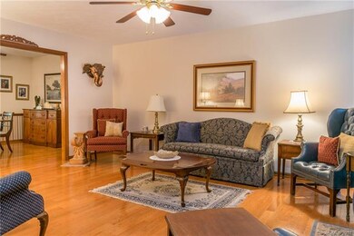 Large Living Room with Wood Floors