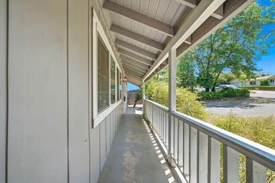 Covered front entry