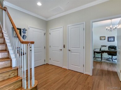 A welcoming entry way