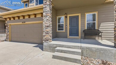 Front porch of home