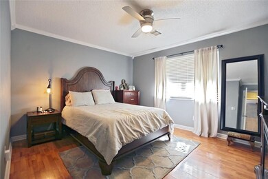Master bedroom with updated Floors