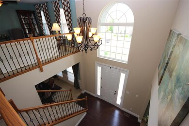 Gorgeous and grand two story entrance!