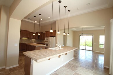 Kitchen to greatroom beyond