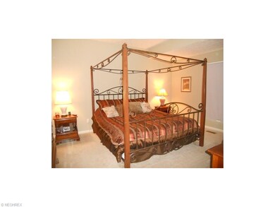 Master bedroom on the first floor. Walk in closet 