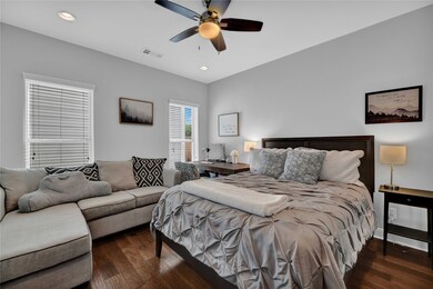 Bedroom on the first floor.