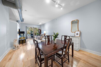 Experience dining elegance in this open-concept ar