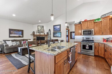Kitchen with Granite Countertops