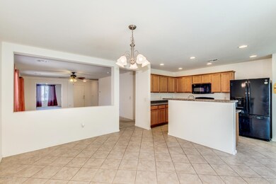 Dinning area looking into family room