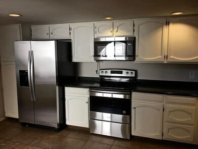 Kitchen w new stainless appliances