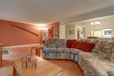 Open Living Room W/Laminate Flooring