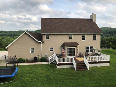 Large rear deck is a great area for summer get tog