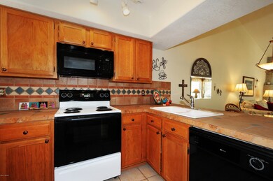 Kitchen includes appliances