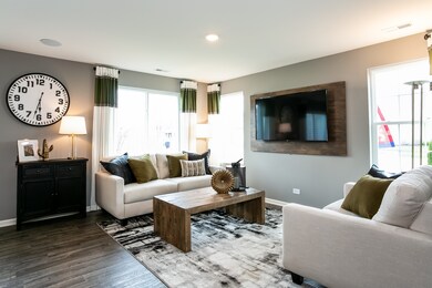 Model home pictured- features and options will var