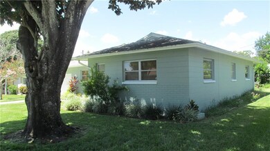 East side of home