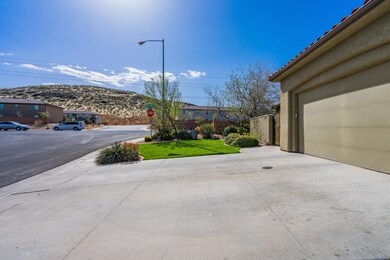 Driveway looking East