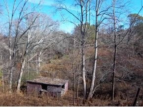 Fenced pasture with Barn