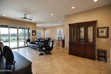 Great room open to kitchen/dining
