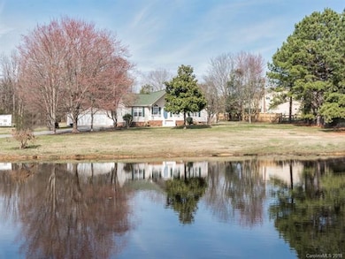 Serene water view of the private pond from this pr